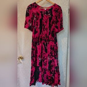 Go Softly Sz. Medium MuMu Dress 100% Rayon
